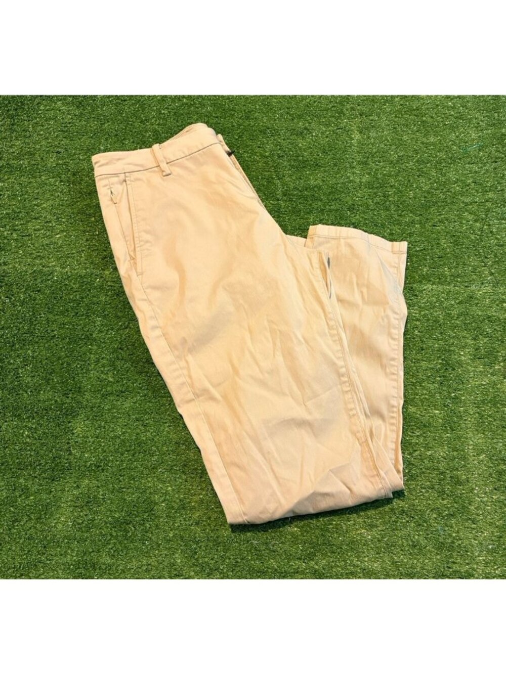 Bird Dog pants mens 32x32 khaki boom stick 4 way stretch quick dry lightweight